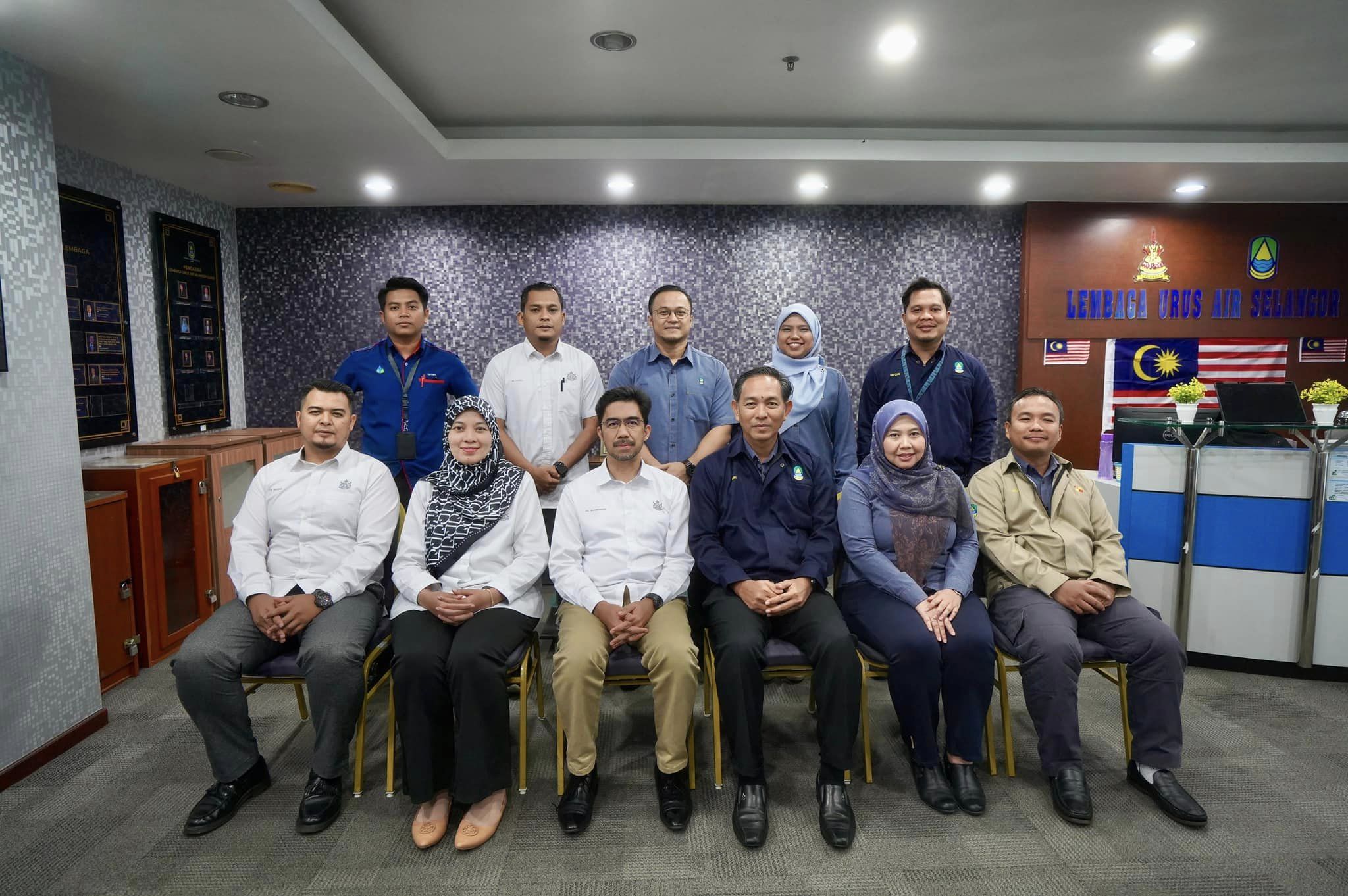 Kunjung Hormat Jabatan Sumber Air Kelantan  Ke Lembaga Urus Air Selangor (LUAS)